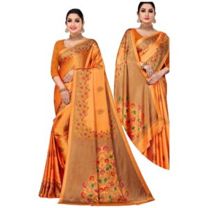 🌺অরিজিনাল ইন্ডিয়ান সফ্ট সিল্ক শাড়ি.