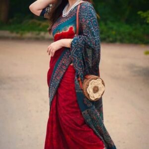 🔥 সফ্ট সিল্ক শাড়ি।