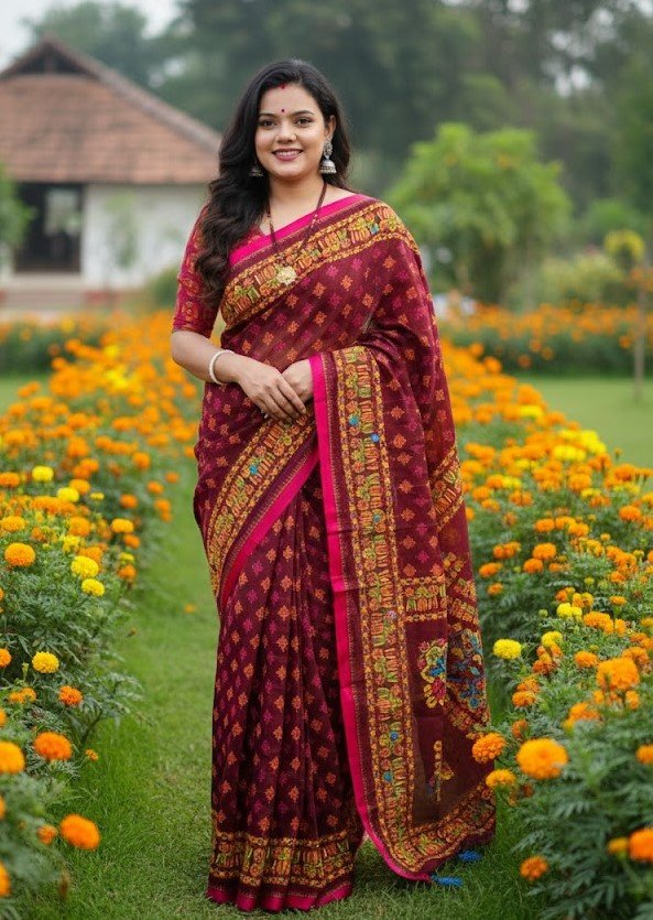 Saree+Blaus Pice