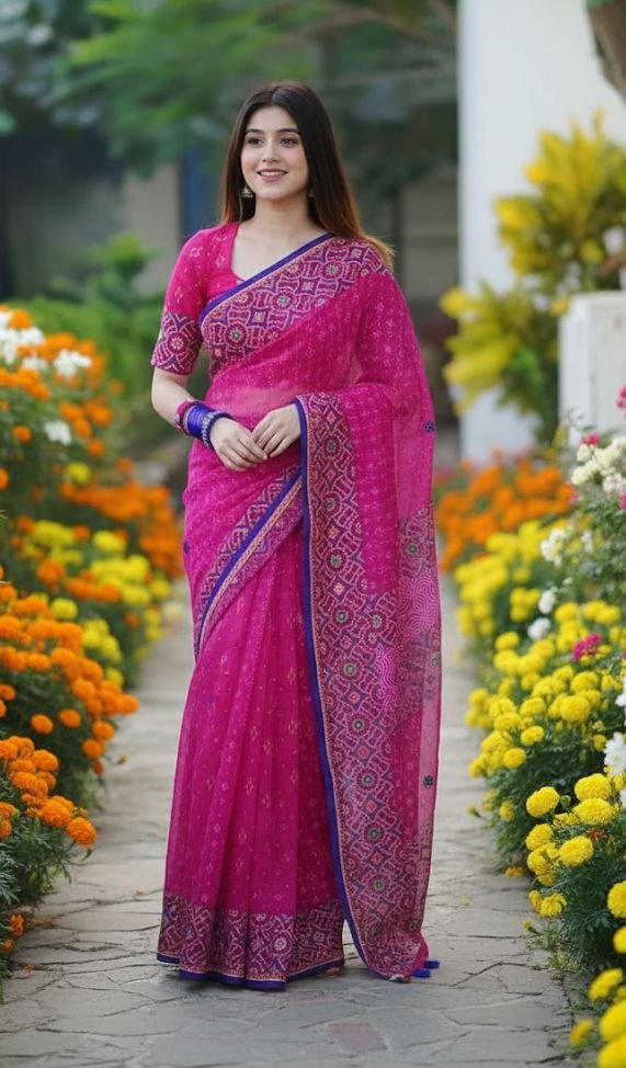 Saree+Blaus Pice