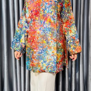 batik short kurti