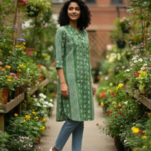 batik  kurti
