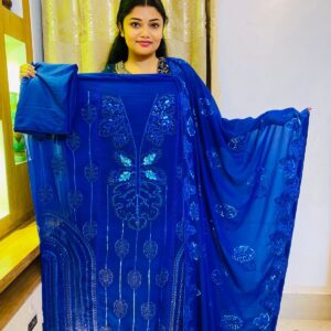 সফ্ট জর্জেট কাপড়ের ফোর পিচ ড্রেস