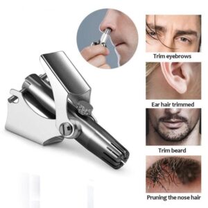 SS box Manual Nose Hair Trimmers