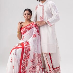 ১ টি শাড়ি ১টি পাঞ্জাবি
